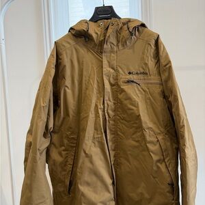 Columbia Men's Tan Raincoat
